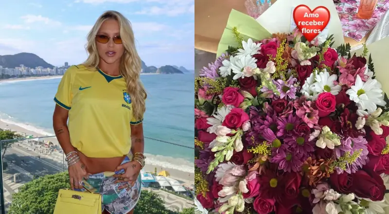 Virginia Fonseca recebe flores de admirador secreto e fãs apontam: "Foi o Zé Felipe"