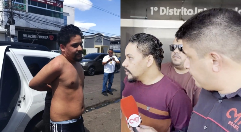 Urgente: Suspeito de ame4çar servidora do TJAM e intim1dar delegado é levado para audiência de custódia; veja vídeo
