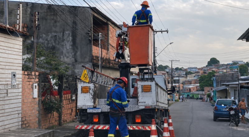 Manutenção programada deixa bairros e zona rural de Manaus sem energia elétrica nesta terça; confira as localidades afetadas