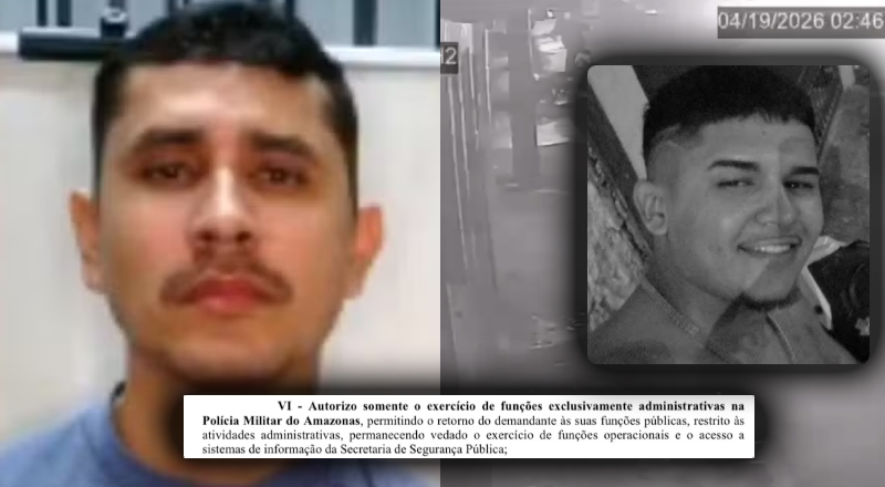 Sargento acusado de matar irmão de PM durante abordagem no bairro Alvorada tem prisão revogada pela Justiça do AM; veja vídeo