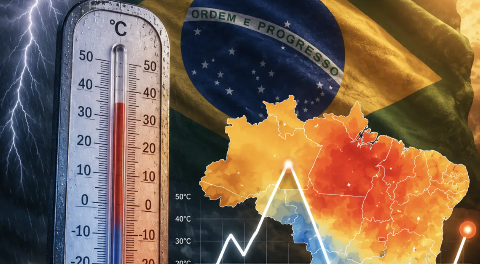Manaus entra em alerta para temporais: INMET prevê chuvas intensas e risco de alagamentos