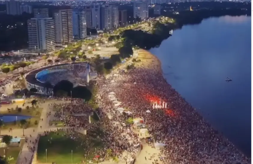Amanhecer Manaus está mantido para 26 de julho e promete reunir milhares de fiéis na Ponta Negra