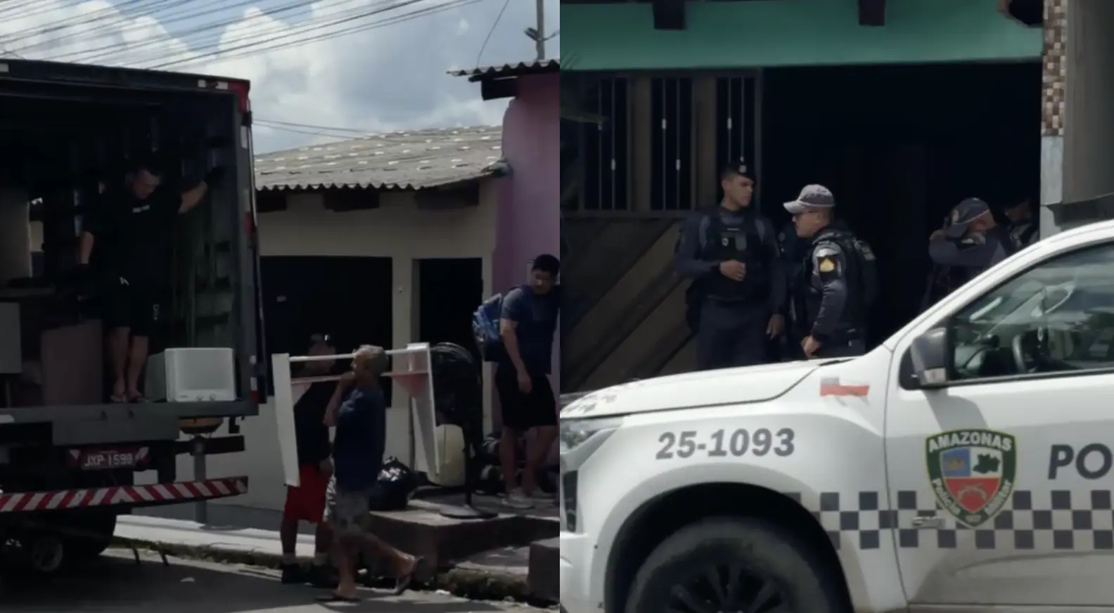 Pânico na Zona Norte: PM vira alv0 de facç4o e monta operação de gu3rra para conseguir fazer mudança em segurança