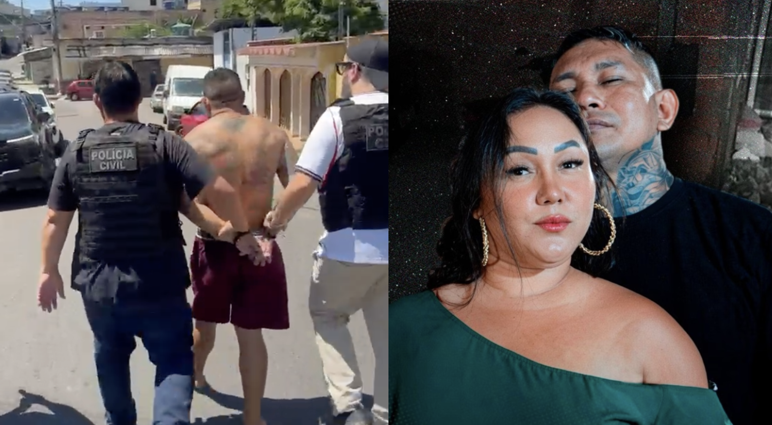 Caso Larissa: DEHS prende suspeito de matar ex-companheira por asfixia na Colônia Antônio Aleixo em Manaus; veja vídeo