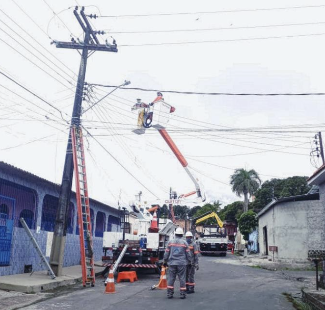 Manutenção na rede elétrica deixará quatro áreas de Manaus sem energia neste sábado; veja