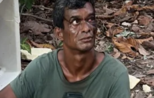Imagens fortíssimas: veja o momento em que homem é julgado pelo “tribunal do crime” após esfaquear a ex-companheira em Manaus