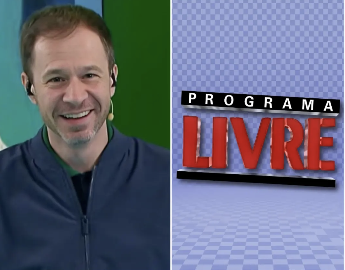 Tiago Leifert é cotado para comandar nova versão do “Programa Livre” no SBT