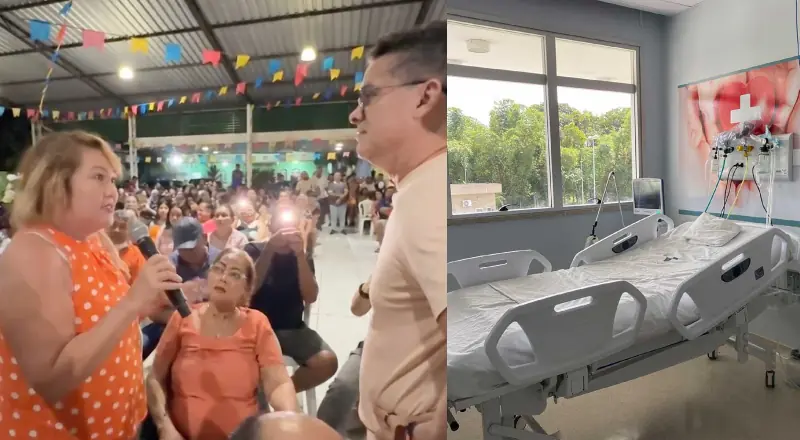 Emocionante: mulher lembra quando foi salva por mutirão de cirurgias no período em que David Almeida foi Governador Interino; vídeo