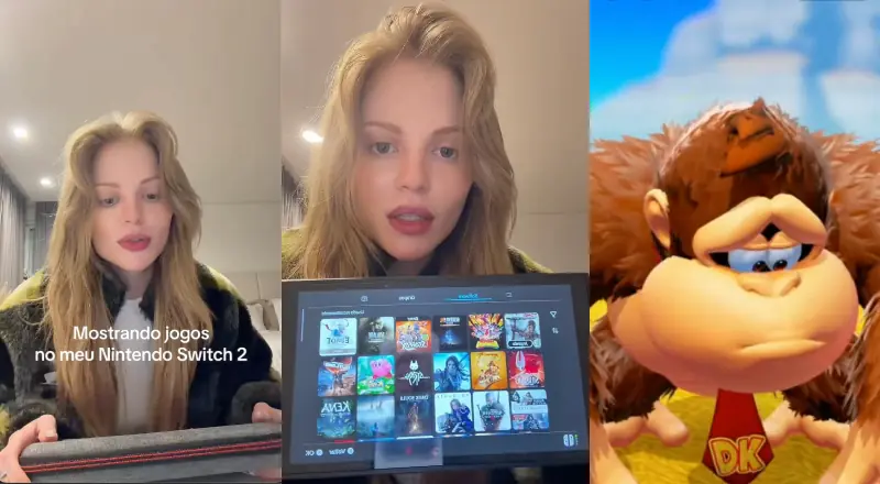 Luísa Sonza gamer: após revelar que curte Nintendo Switch 2, cantora diz que odiou Donkey Kong Bananza