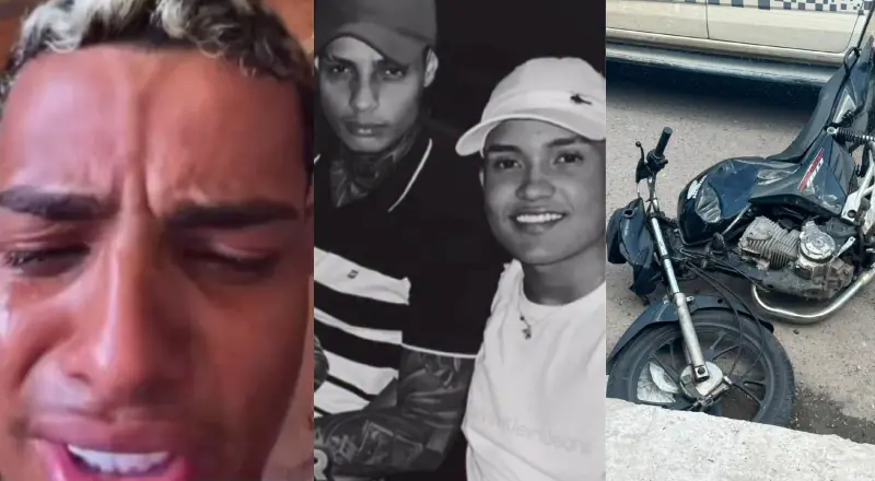 Influencer de Manaus desaba ao saber da morte de amigo no Jorge Teixeira: "O Guilherme caiu de moto, mano!"