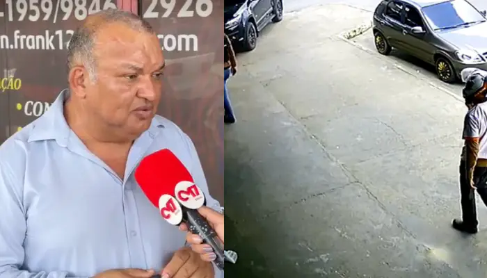 Imagens fortes: vídeo mostra ação de criminos0s arm4dos invadindo escritório de advocacia na Zona Leste de Manaus