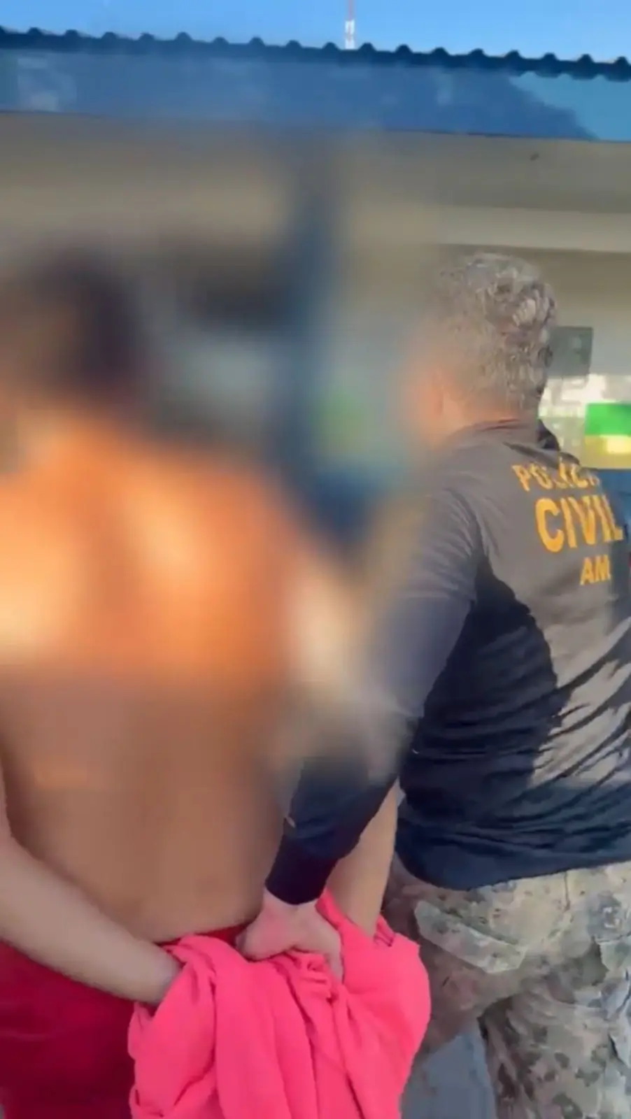 Polícia prende homem suspeito de estupr4r a própria filh4 de 11 anos no Amazonas
