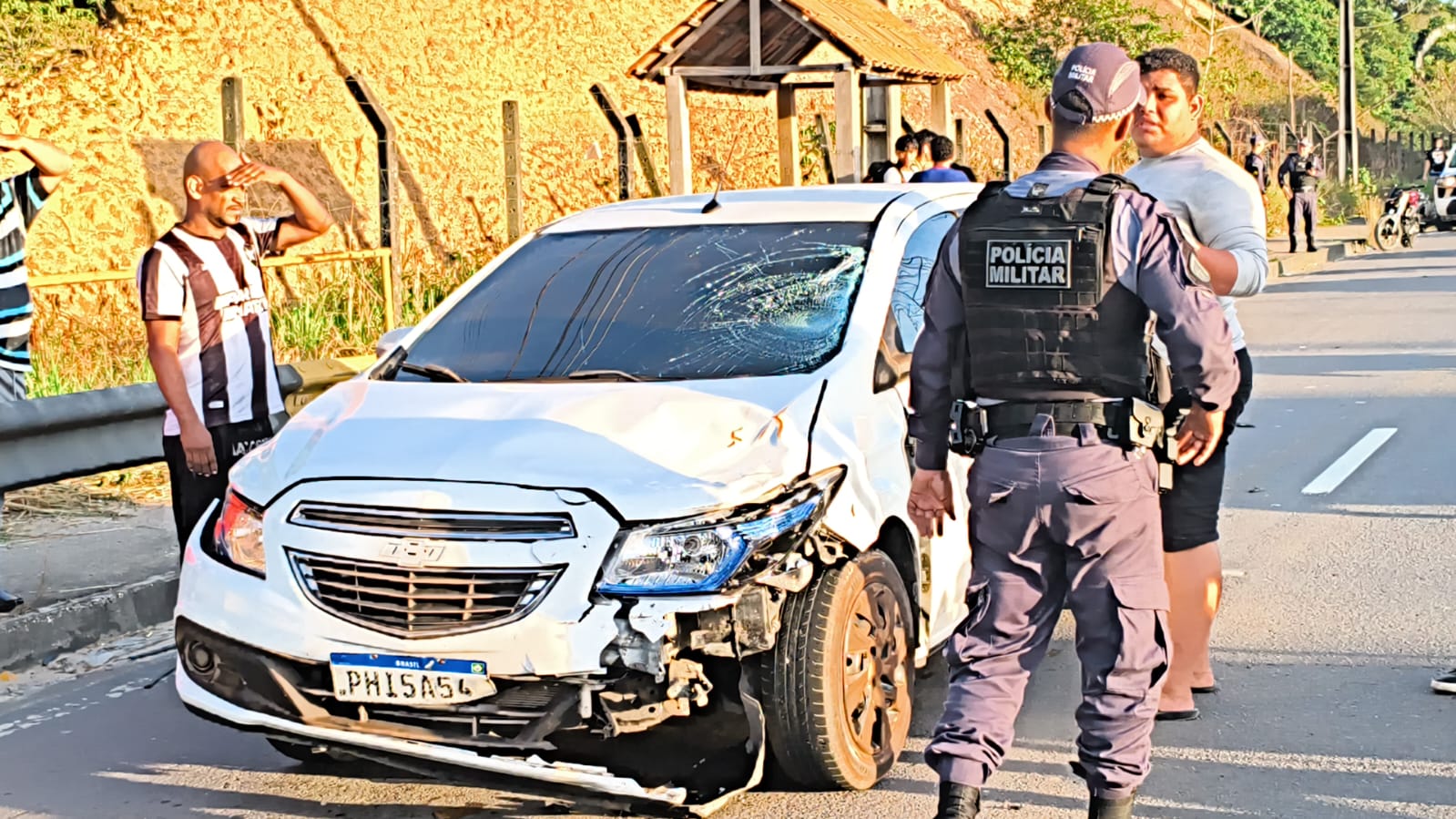 Tragédia: veja imagens registradas minutos após o ac1dente que m4tou homem atropel4do na Avenida das Torres