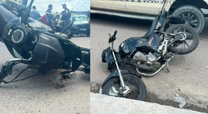 Homem morre em acidente envolvendo moto e carro no bairro Jorge Teixeira