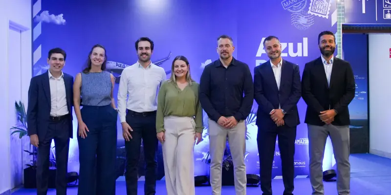 Manaus Airport apresenta potencial da capital amazonense em agenda com executivos da Azul Linhas Aéreas e Azul Conecta