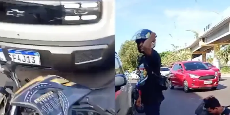 Urgente: pai chora enquanto abraça o corpo do filho de 6 anos que morreu em acidente na ZL de Manaus