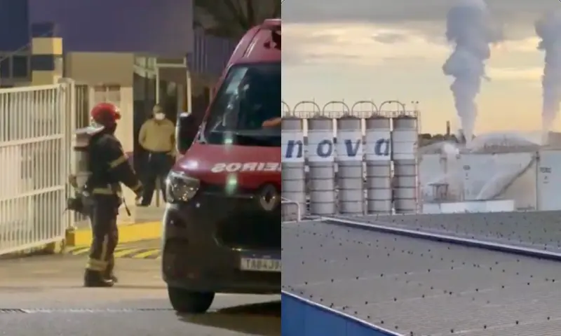 Vazamento de gás no Distrito Industrial: Bombeiros revelam qual foi a substância que vazou da petroquímica Innova