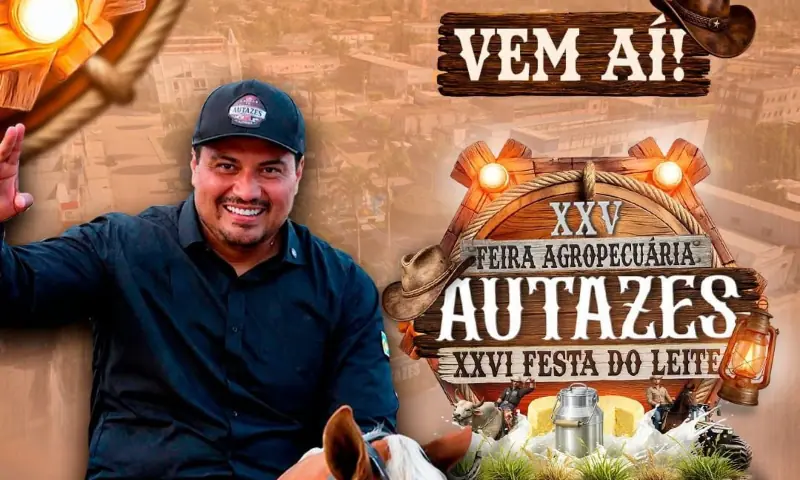 Prefeito José Thomé Neto anuncia datas da Feira Agropecuária e da Festa do Leite de Autazes
