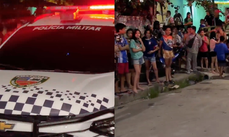 Urgente: homem é crivado de bala e agoniza até a morte no bairro Betânia; veja vídeo