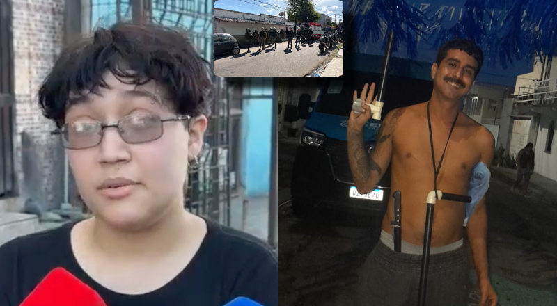 “Não tinha por que fazer isso”: prima de homem com esquizofrenia baleado no Petrópolis diz que a vítima foi atingida por engano, veja vídeo