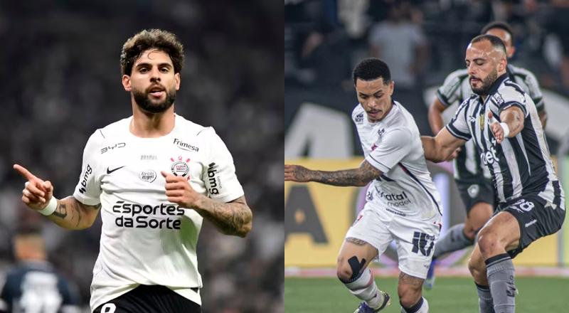 Corinthians vence com autoridade, Botafogo tropeça em casa; veja os resultados da rodada