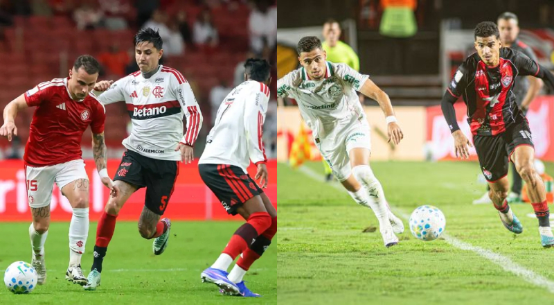 Brasileirão: Flamengo segue sem vencer, Palmeiras goleia o Vitória em jogo marcado por polêmicas de arbitragem; veja o resumo da rodada