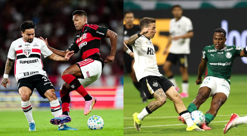 Brasileirão: São Paulo segura o Flamengo, e Palmeiras perde com falhas bizarras do goleiro; veja o resumo dos jogos