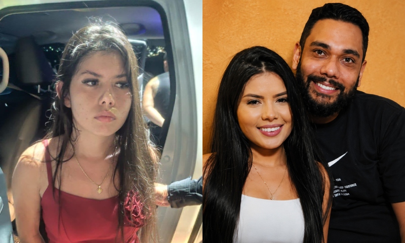 Veja as primeiras imagens de Mayara presa após morte de investigador do Denarc; o namorado dela segue foragido