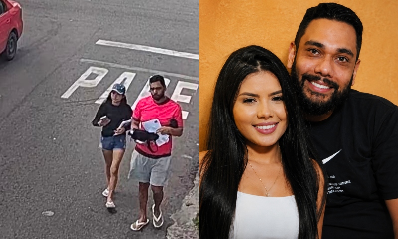 Câmeras flagraram casal abandonando Amarok após tiroteio que resultou na morte de investigador do Denarc em Manaus; veja