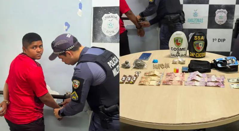 Entre a fé e o cr1me: mulher é pr3sa com óleo ungido e entorp3centes em Manauss