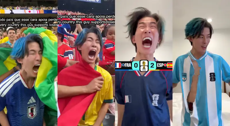 Inglaterra na final ? “japa pé-frio” declara torcida pela Argentina e seca os ”hermanos”