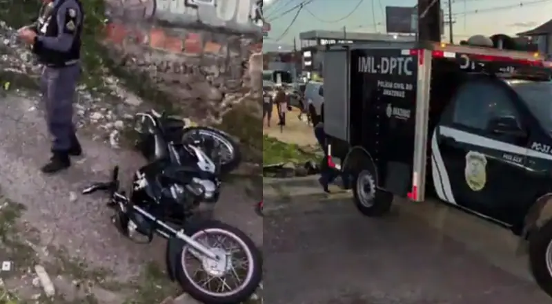 Piloto de moto que morreu em acidente no Jorge Teixeira estaria fugindo de tentativa de homicídio