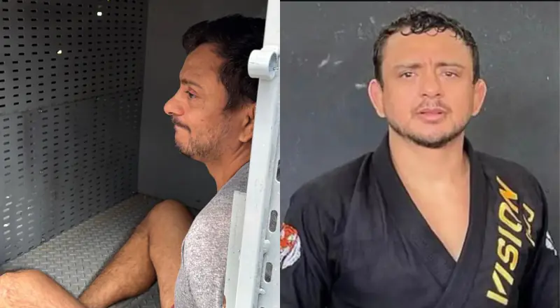 “Armaram pra mim”: diz professor de jiu-jítsu preso suspeito de cometer crimes sexuais contra adolescentes em Manaus, veja vídeo