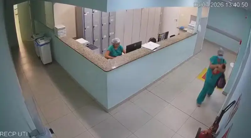 Absurdo: técnica de enfermagem é pr3sa após tentar sequestrar recém-nascida escondida dentro de uma bolsa
