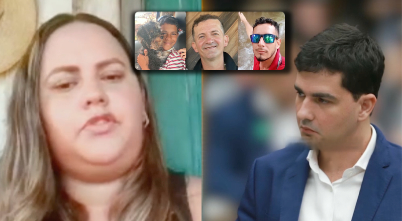 Mãe de vítima de chacina  em Lábrea  cobra justiça pelo filho; herdeiro da família Coelho Diniz é investigado como mandante; veja vídeo