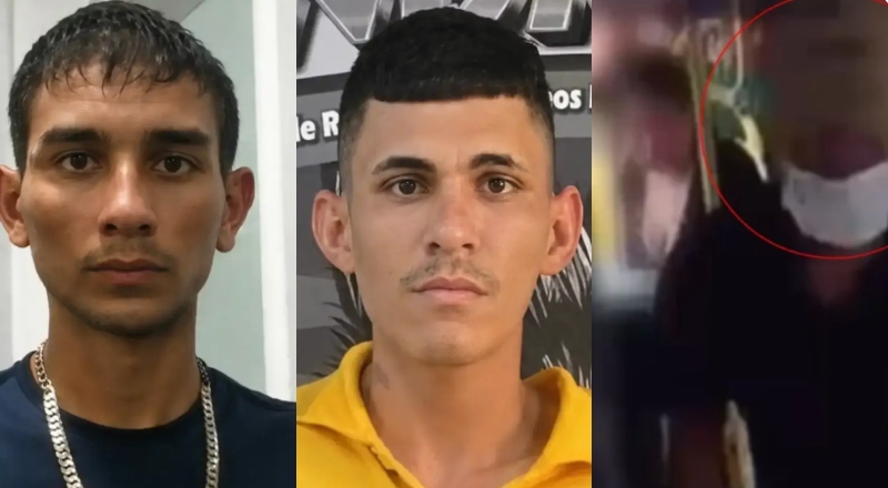 Procurados: polícia está na busca de dois suspeitos de assaltos em ônibus das linhas 130 e 640 em Manaus