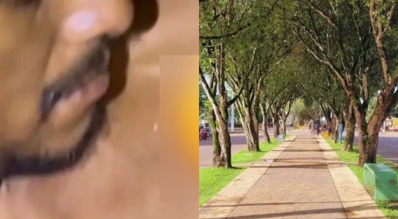 Nem na hora da soneca teve sossego! Homem sofre com vários golpes enquanto dormia em banco de praça