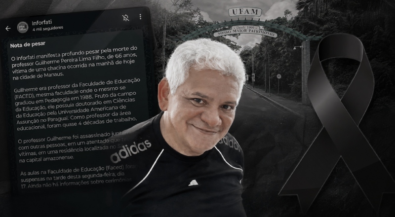 Ufam lamenta morte de professor vítima de chacina no São Jorge, em Manaus; veja registros