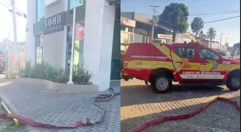 Princípio de incêndio atinge Soho Lounge um dia após ocorrência fatal no estabelecimento, em Manaus; veja vídeo