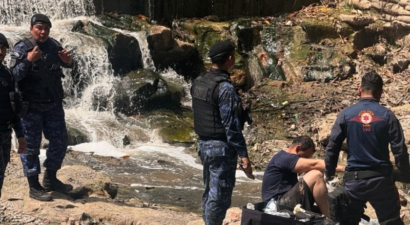 Uma fuga quase fatal! Foragido tenta escapar de policiais próximo ao Parque dos Bilhares em Manaus e acaba no hospital