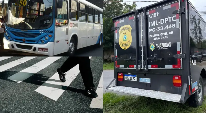 Mais uma vida perdida por causa de descuido no trânsito: Homem é atropelado por ônibus enquanto atravessava faixa de pedestres e acaba não resistindo