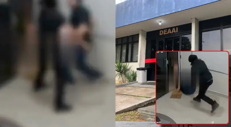 Veja o momento em que professor é esfaqueado brutalmente por aluno dentro de sala de aula em Manaus; vídeo