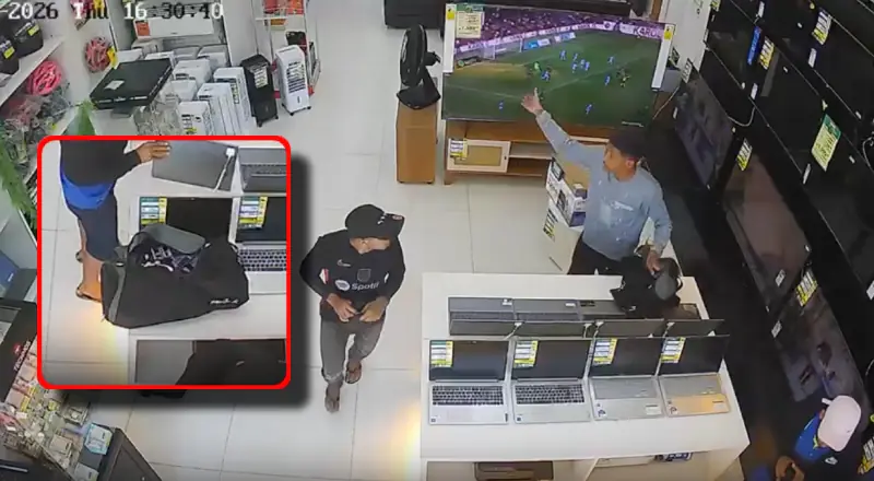 Trio invade loja de eletrodomésticos, rende funcionária e foge com produtos