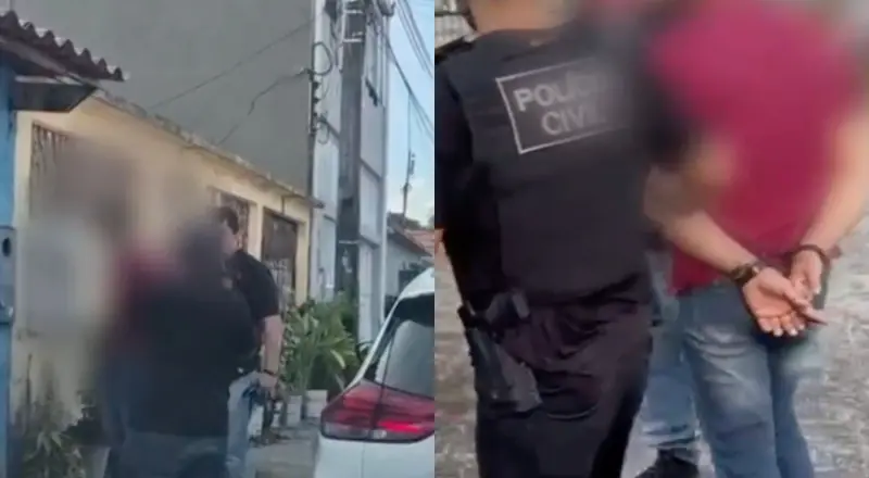 Ação policial na Zona Norte! Polícia localiza e prende acusado de envolvimento em fim trágico de comerciante