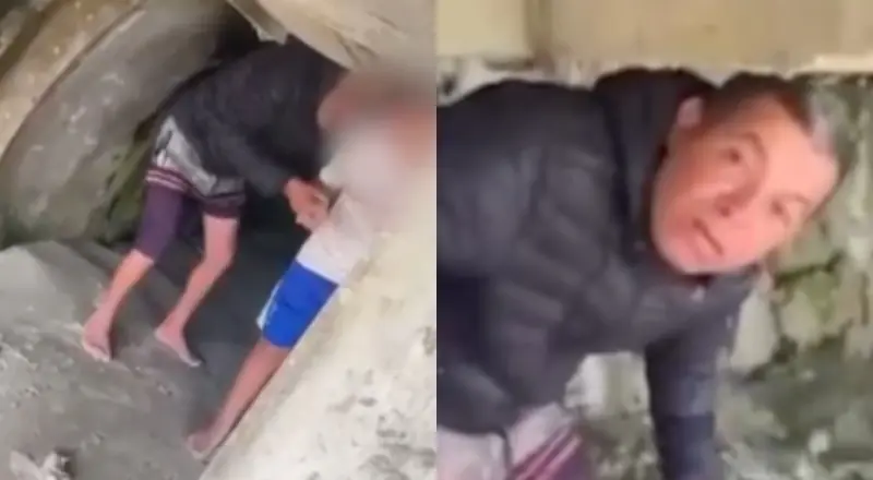 Repugnante! Homem é preso após ser flagrado com menino em local escondido de praia e criança relata cena à polícia