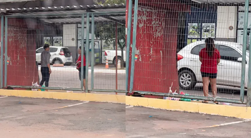 "Cadê a Lei João da Penha?": homem leva 'peia brava' de mulher em parada de ônibus em Manaus