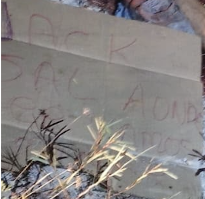 Corpo de homem é localizado na Avenida Margarita com bilhete escrito “Jack é sal”