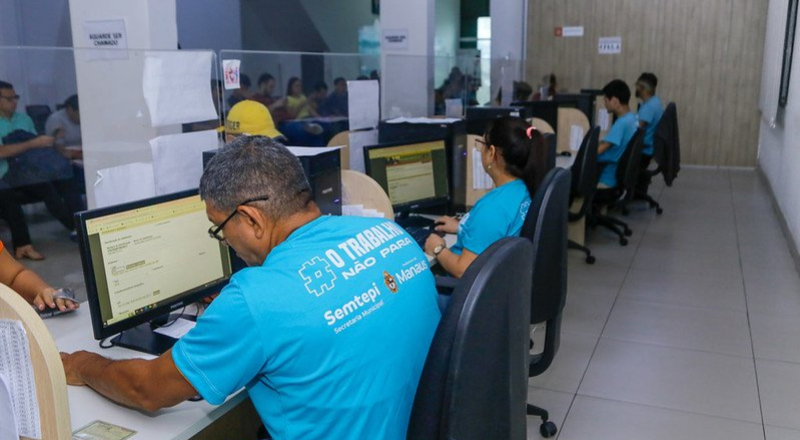 594 vagas de emprego serão ofertadas pelo Sine Manaus nesta segunda-feira (10), veja quais