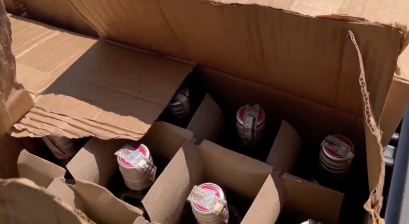 ‘A festa ia ser boa’: polícia apreende carga de bebidas alcóolicas em picape no bairro Dom Pedro