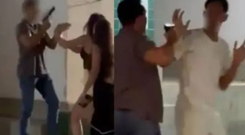 Discussão em grupo de WhatsApp termina com tiros e ameaça a adolescentes em condomínios
